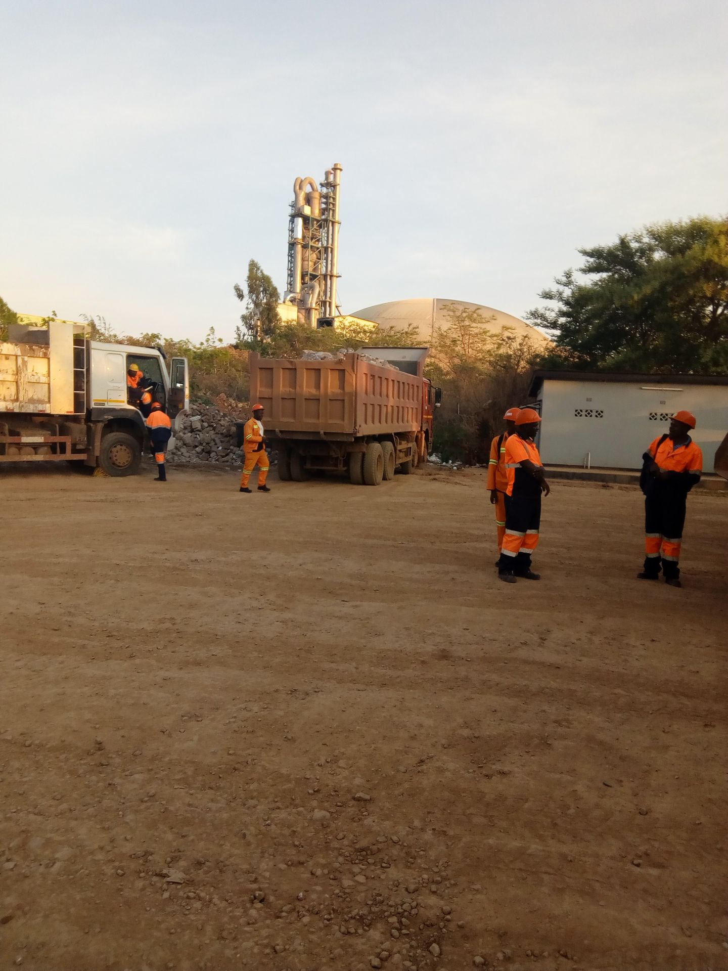 Mining site operations