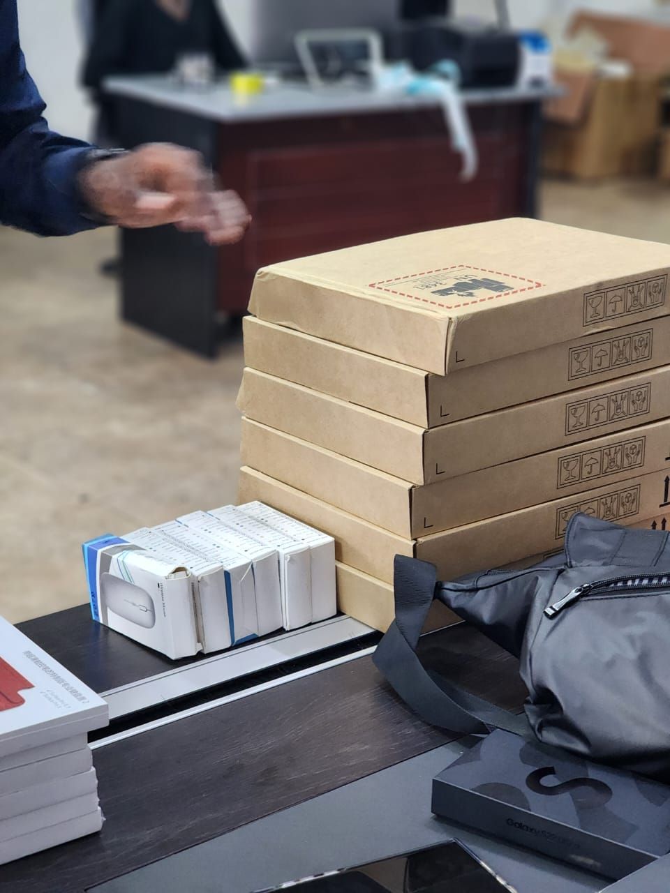 Equipment delivery